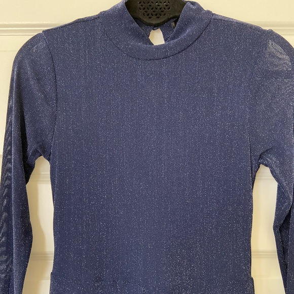 SHEIN Midi Dress in Navy Blue Size M - Picture 3 of 8